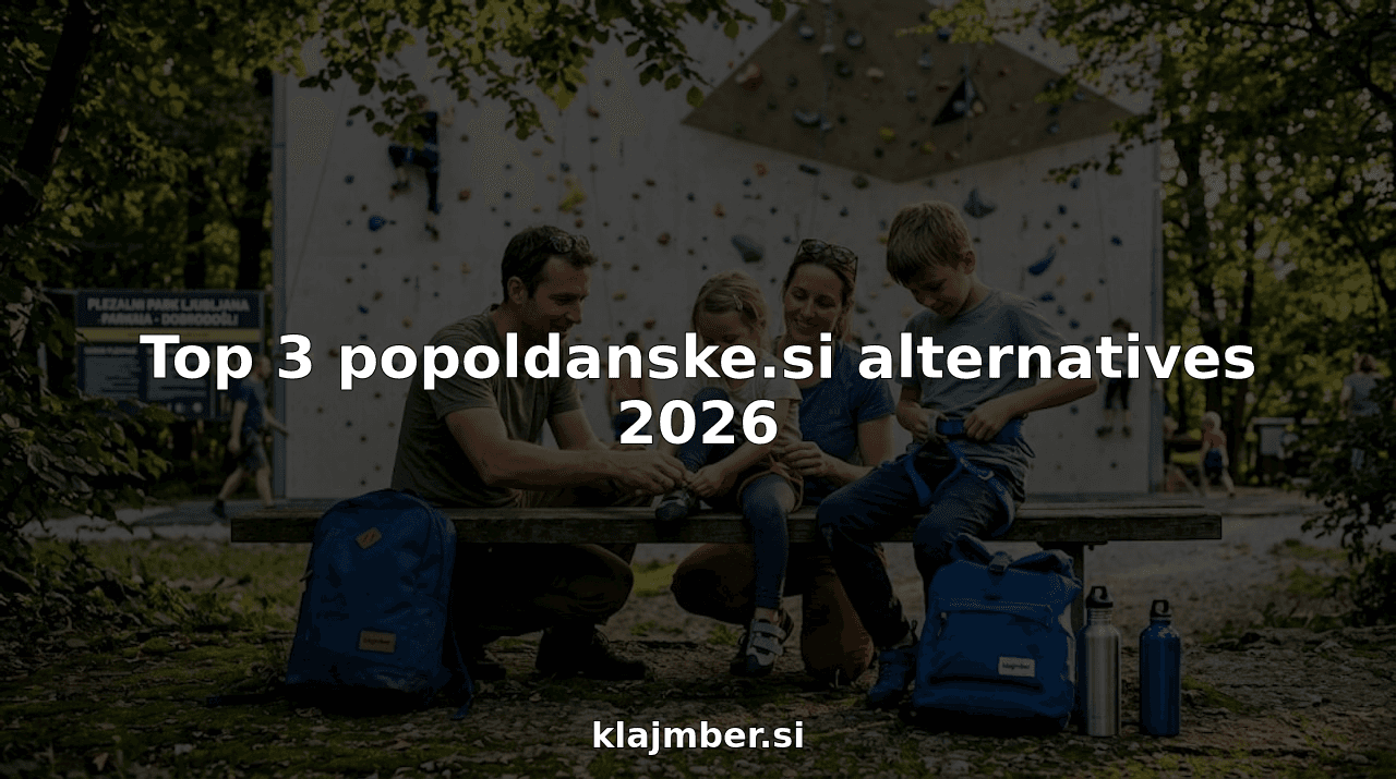 Top 3 popoldanske.si alternatives 2026